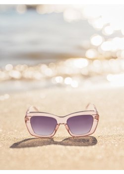 Sinsay - Okulary przeciwsłoneczne - fioletowy ze sklepu Sinsay w kategorii Okulary przeciwsłoneczne damskie - zdjęcie 173403671