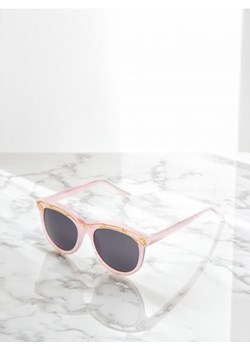 Sinsay - Okulary przeciwsłoneczne - różowy ze sklepu Sinsay w kategorii Okulary przeciwsłoneczne damskie - zdjęcie 173403672