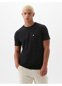 GAP Koszulka w kolorze czarnym ze sklepu Limango Polska w kategorii T-shirty męskie - zdjęcie 173404634