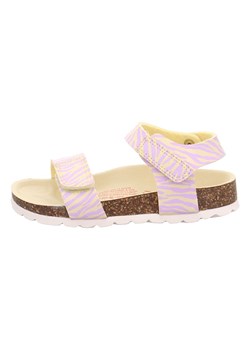 superfit Skórzane sandały w kolorze jasnoróżowym ze sklepu Limango Polska w kategorii Sandały dziecięce - zdjęcie 173404803
