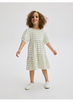 Reserved - Sukienka w kratę - wielobarwny ze sklepu Reserved w kategorii Sukienki niemowlęce - zdjęcie 173406424