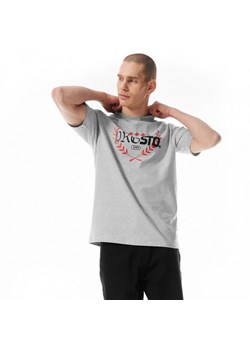 Męski t-shirt z nadrukiem Prosto Huffle - szary ze sklepu Sportstylestory.com w kategorii T-shirty męskie - zdjęcie 173407502