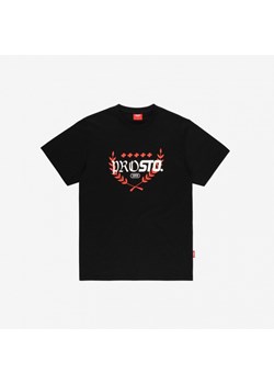 Męski t-shirt z nadrukiem Prosto Huffle - czarny ze sklepu Sportstylestory.com w kategorii T-shirty męskie - zdjęcie 173407580