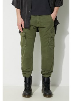 Alpha Industries spodnie Army Pant męskie kolor zielony w fasonie cargo ze sklepu PRM w kategorii Spodnie męskie - zdjęcie 173407730