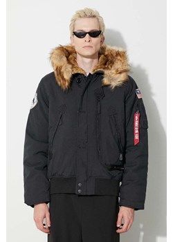 Alpha Industries kurtka Polar Jacket SV męska kolor czarny zimowa 133141.03 ze sklepu PRM w kategorii Kurtki męskie - zdjęcie 173408200