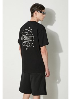 Carhartt WIP t-shirt bawełniany Ablaze męski kolor czarny z nadrukiem I033639.K02XX ze sklepu PRM w kategorii T-shirty męskie - zdjęcie 173408564