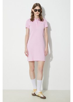 Lacoste sukienka kolor różowy mini prosta ze sklepu PRM w kategorii Sukienki - zdjęcie 173408600