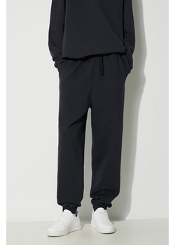 A-COLD-WALL* spodnie dresowe bawełniane Essential Sweatpant kolor czarny gładkie ACWMB274 ze sklepu PRM w kategorii Spodnie męskie - zdjęcie 173409181