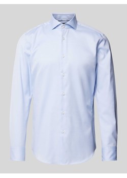Koszula biznesowa o kroju slim fit z kołnierzykiem typu cutaway model ‘Hank’ ze sklepu Peek&Cloppenburg  w kategorii Koszule męskie - zdjęcie 173409631