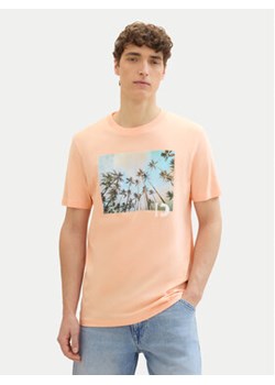 Tom Tailor Denim T-Shirt 1042065 Pomarańczowy Regular Fit ze sklepu MODIVO w kategorii T-shirty męskie - zdjęcie 173410351