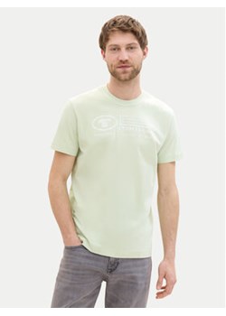 Tom Tailor T-Shirt 1035611 Zielony Regular Fit ze sklepu MODIVO w kategorii T-shirty męskie - zdjęcie 173410413