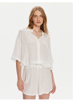 Tommy Hilfiger Koszula UW0UW05331 Biały Relaxed Fit ze sklepu MODIVO w kategorii Koszule damskie - zdjęcie 173410483