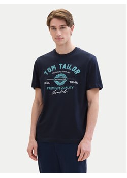 Tom Tailor T-Shirt 1037735 Granatowy Regular Fit ze sklepu MODIVO w kategorii T-shirty męskie - zdjęcie 173410522
