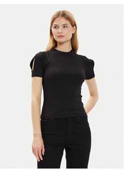 Calvin Klein T-Shirt K20K207322 Czarny Slim Fit ze sklepu MODIVO w kategorii Bluzki damskie - zdjęcie 173410541