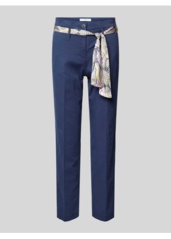 Spodnie o skróconym kroju slim fit model ‘Style. Mel’ ze sklepu Peek&Cloppenburg  w kategorii Spodnie damskie - zdjęcie 173413800