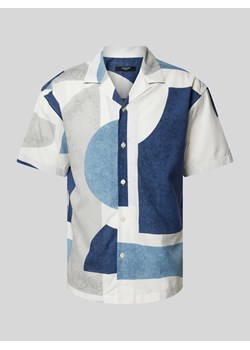 Koszula casualowa o kroju slim fit z kołnierzem z połami model ‘BLACARNABY’ ze sklepu Peek&Cloppenburg  w kategorii Koszule męskie - zdjęcie 173413832