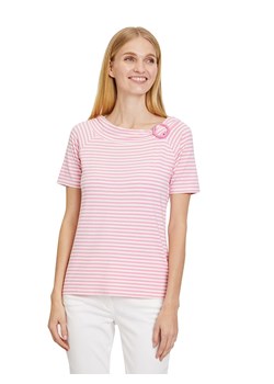 Betty Barclay Koszulka w kolorze jasnoróżowo-białym ze sklepu Limango Polska w kategorii Bluzki damskie - zdjęcie 173414953