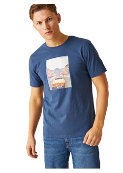 Regatta Koszulka &quot;Cline VIII&quot; w kolorze niebieskim ze sklepu Limango Polska w kategorii T-shirty męskie - zdjęcie 173415780