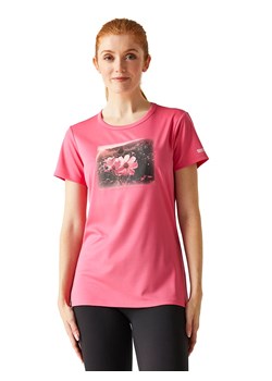 Regatta Koszulka sportowa &quot;Fingal VIII&quot; w kolorze różowym ze sklepu Limango Polska w kategorii Bluzki damskie - zdjęcie 173416251