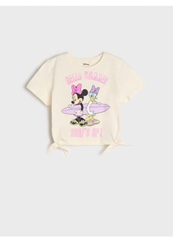 Sinsay - Koszulka Myszka Minnie - kremowy ze sklepu Sinsay w kategorii Bluzki dziewczęce - zdjęcie 173418631