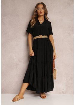 Czarna Sukienka Pelletier ze sklepu Renee odzież w kategorii Sukienki - zdjęcie 173420161