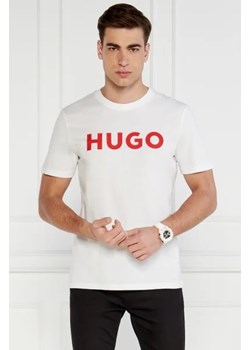HUGO T-shirt Dulivio | Regular Fit ze sklepu Gomez Fashion Store w kategorii T-shirty męskie - zdjęcie 173421232