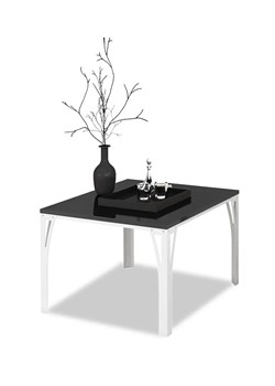 Nowoczesny stolik kawowy biały + czarny - Horix 5X ze sklepu Edinos.pl w kategorii Stoliki kawowe - zdjęcie 173422514