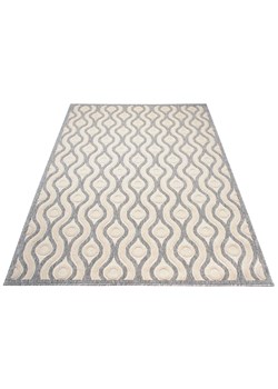 Kremowy dywan sznurkowy na taras - Voso 5X ze sklepu Edinos.pl w kategorii Dywany - zdjęcie 173423282