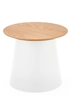 Biały skandynawski stolik do salonu - Linas 2X ze sklepu Edinos.pl w kategorii Stoliki kawowe - zdjęcie 173423532