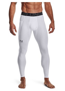 Under Armour Legginsy sportowe w kolorze białym ze sklepu Limango Polska w kategorii Spodnie męskie - zdjęcie 173424933