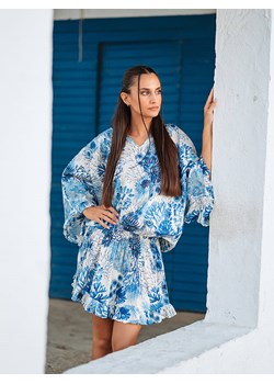 Isla Bonita by SIGRIS Sukienka w kolorze biało-niebieskim ze sklepu Limango Polska w kategorii Sukienki - zdjęcie 173424982