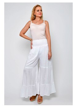H.H.G. Spodnie w kolorze białym ze sklepu Limango Polska w kategorii Spodnie damskie - zdjęcie 173425372