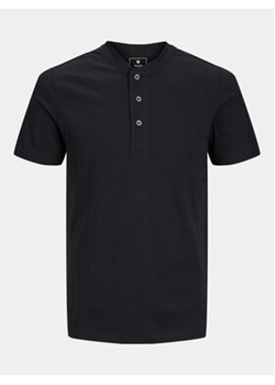 Jack&Jones T-Shirt Jprblunixs 12257965 Czarny Slim Fit ze sklepu MODIVO w kategorii T-shirty męskie - zdjęcie 173426472
