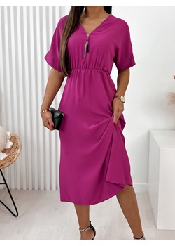 sukienka lilliana liliowa uni ze sklepu UBRA w kategorii Sukienki - zdjęcie 173427390