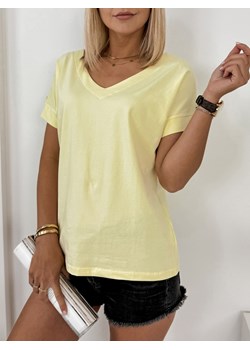 bluzka tereza zółta one size ze sklepu UBRA w kategorii Bluzki damskie - zdjęcie 173427590