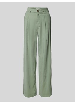Spodnie materiałowe z zakładkami w pasie model ‘ARIS LIFE’ ze sklepu Peek&Cloppenburg  w kategorii Spodnie damskie - zdjęcie 173428741