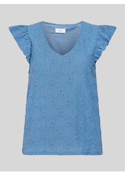 Bluzka z dekoltem w serek model ‘DELEA’ ze sklepu Peek&Cloppenburg  w kategorii Bluzki damskie - zdjęcie 173428750