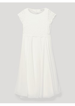 Sukienka komunijna obszyta koronką ze sklepu Peek&Cloppenburg  w kategorii Sukienki dziewczęce - zdjęcie 173428783
