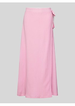 Długa spódnica z bocznym wiązaniem model ‘Rosa’ ze sklepu Peek&Cloppenburg  w kategorii Spódnice - zdjęcie 173428881