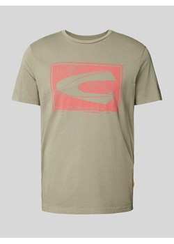 T-shirt z nadrukiem z logo ze sklepu Peek&Cloppenburg  w kategorii T-shirty męskie - zdjęcie 173428891