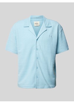 Koszula casualowa z fakturowanym wzorem ze sklepu Peek&Cloppenburg  w kategorii Koszule męskie - zdjęcie 173428921