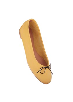 Marco Shoes Baletki Passo żółte ze sklepu ButyModne.pl w kategorii Balerinki - zdjęcie 173429340