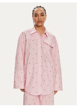 ROTATE Koszula 1124992976 Różowy Oversize ze sklepu MODIVO w kategorii Koszule damskie - zdjęcie 173432512