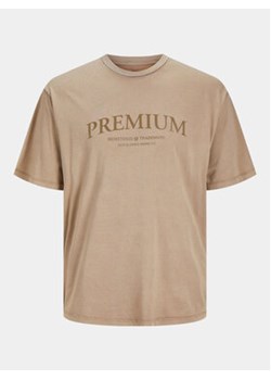 Jack&Jones T-Shirt Jprbluwinston 12255611 Brązowy Regular Fit ze sklepu MODIVO w kategorii T-shirty męskie - zdjęcie 173432562