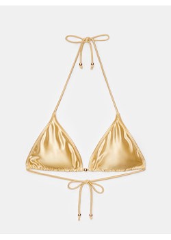 Mohito - Złota góra od bikini - złoty ze sklepu Mohito w kategorii Stroje kąpielowe - zdjęcie 173432681
