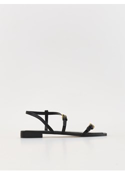 Reserved - Skórzane sandały z paskami - czarny ze sklepu Reserved w kategorii Sandały damskie - zdjęcie 173433801