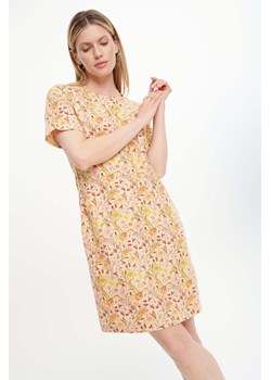 Letnia krótka sukienka damska żółta ze sklepu 5.10.15 w kategorii Sukienki - zdjęcie 173435590