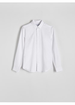 Reserved - Koszula super slim fit - biały ze sklepu Reserved w kategorii Koszule męskie - zdjęcie 173436662