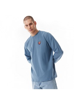 Męski longsleeve basic Prosto Triz - niebieski ze sklepu Sportstylestory.com w kategorii T-shirty męskie - zdjęcie 173436951