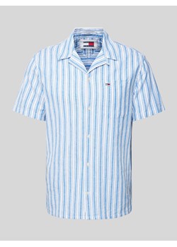 Koszula casualowa o kroju regular fit z wzorem w paski ze sklepu Peek&Cloppenburg  w kategorii Koszule męskie - zdjęcie 173437543